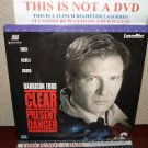 Laserdisc CLEAR AND PRESENT DANGER 1994 Lot#6 LTBX THX LD