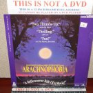 Laserdisc ARACHNOPHOBIA 1990 Jeff Daniels Julian Sand Lot#2 LTBX LD Movie [1080 AS]