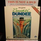 Laserdisc CROCODILE DUNDEE 1986 Paul Hogan Lot#5 FS LD