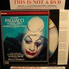 LD Opera Film LEONCAVALLO PAGLIACCI 1982 Franco Zeffirelli Laserdisc Music Video [070 204-1]