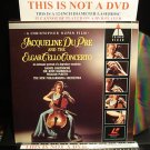 LD Music Video JACQUELINE DU PRE AND THE ELGAR CELLO CONCERTO 1982 Laserdisc [2292-46240-6]