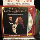 LD Opera AN EVENING WITH JOAN SUTHERLAND AND LUCIANO PAVAROTTI 1989 Laserdisc Music Video [072 2201]