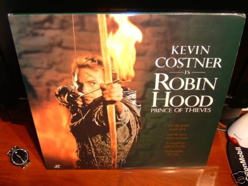 Laserdisc Robin Hood Prince Of Thieves 1991 Lot5 Ltbx 1596