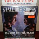 Laserdisc DEMOLITION MAN 1993 Wesley Snipes Lot#8 LTBX LD