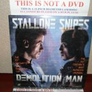 Laserdisc DEMOLITION MAN 1993 Wesley Snipes Lot#5 LTBX LD