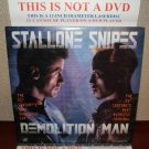 Laserdisc DEMOLITION MAN 1993 Wesley Snipes Lot#4 LTBX LD