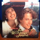 Laserdisc FOUR WEDDINGS AND A FUNERAL 1993 Hugh Grant Lot#3 DLX LBX LD