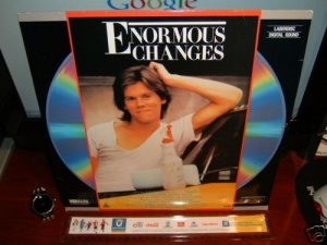 Laserdisc ENORMOUS CHANGES 1983 Kevin Bacon FS LD