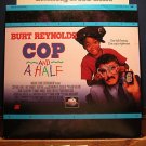 Laserdisc COP AND A HALF 1993 Burt Reynolds Lot#1 LTBX LD
