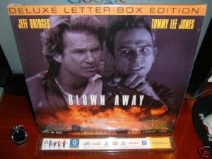 Laserdisc BLOWN AWAY 1994 Jeff Bridges Lot#3 DLX LTBX LD