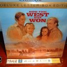 Laserdisc HOW THE WEST WAS WON (1963) Carroll Baker Lot#2 DLX LTBX SEALED UNOPENED Western LD