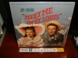 Laserdisc MEET ME IN ST LOUIS (1944) Judy Garland Lot#4 Gatefold Edition Classic LD