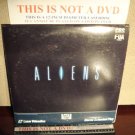 Laserdisc ALIENS 1986 Sigourney Weaver Lot#4 FS James Cameron Sci-Fi LD Movie [1504-80]