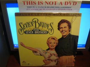 Laserdisc SEVEN BRIDES FOR SEVEN BROTHERS (1954) Jane Powell Lot#1 DLX LTBX LD