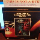 Laserdisc STAR TREK III: THE SEARCH FOR SPOCK 1984 William Shatner Lot#3 LTBX LD