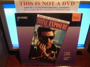 Laserdisc TOTAL EXPOSURE 1990 Michael Nouri FS SEALED UNOPENED LD
