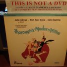 Laserdisc THOROUGHLY MODERN MILLIE (1967) Julie Andrews Lot#3 FS Classic Musicals LD