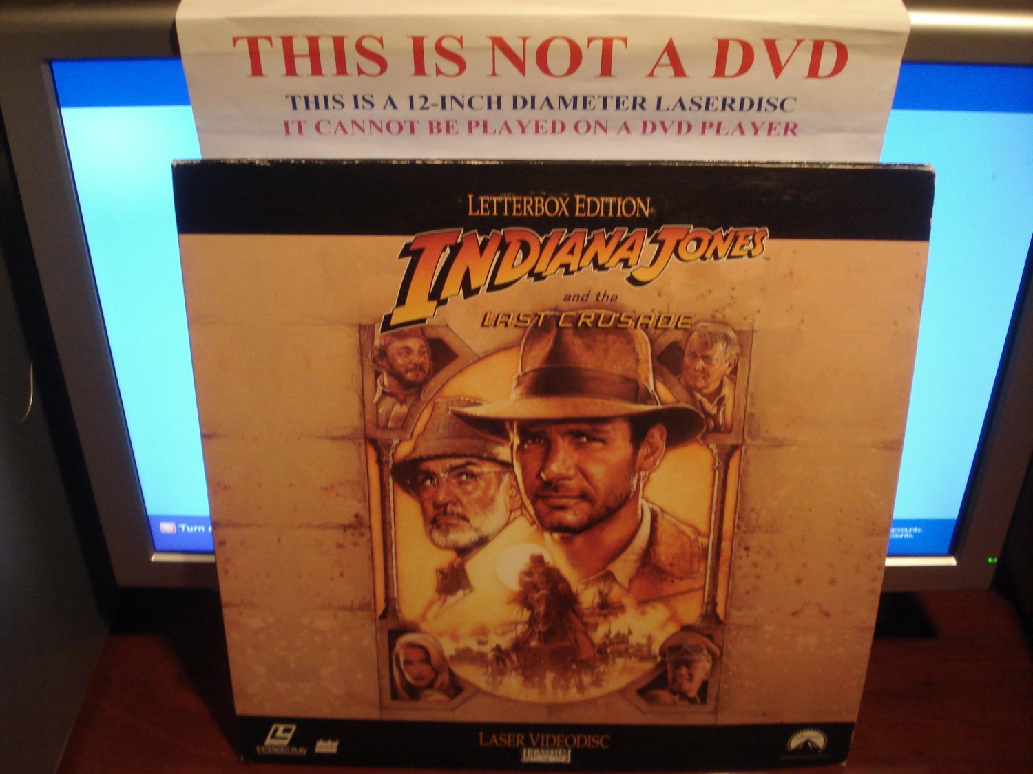 Laserdisc Indiana Jones And The Last Crusade 1989 Harrison