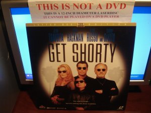Laserdisc GET SHORTY 1995 John Travolta Lot#4 LTBX THX AC-3 LD Movie [ML105493]