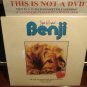 LD Children BENJI: THE ORIGINAL MOVIE (1974) Joe Camp's FS SEALED Laserdisc Movie [ID8660BF]