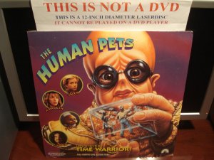 LD Children THE HUMAN PETS: JOSH KIRBY TIME WARRIOR 1995 Moonbeam Laserdisc Movie [LV 83198]