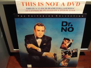 LD Criterion DR. NO (1962) Sean Connery as James Bond 007 Lot#2 CLV Collection [CC1292L Spine 124A][