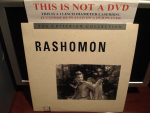 LD Criterion RASHOMON (1950) Akira Kurosawa Lot#2 CLV Japanese Language Laserdisc [CC1149L / 49]