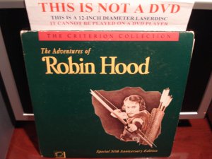 LD Criterion THE ADVENTURES OF ROBIN HOOD (1938) Lot#3 CAV 50th Anniv Laserdisc [CC1166LL / 66]