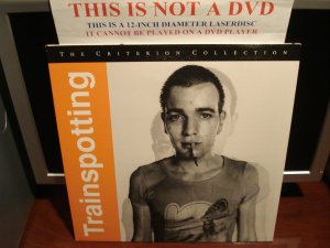 LD Criterion TRAINSPOTTING 1995 Ewan McGregor Lot#3 CLV Spine#325 The Voyager Laserdisc [CC1477L]