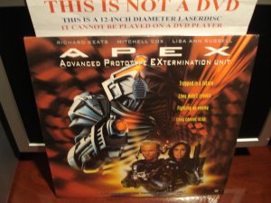Laserdisc A.P.E.X ADVANCED PROTOTYPE EXTERMINATION UNIT 1994 APEX Sci-Fi LD No-DVD Movie [LV20064]