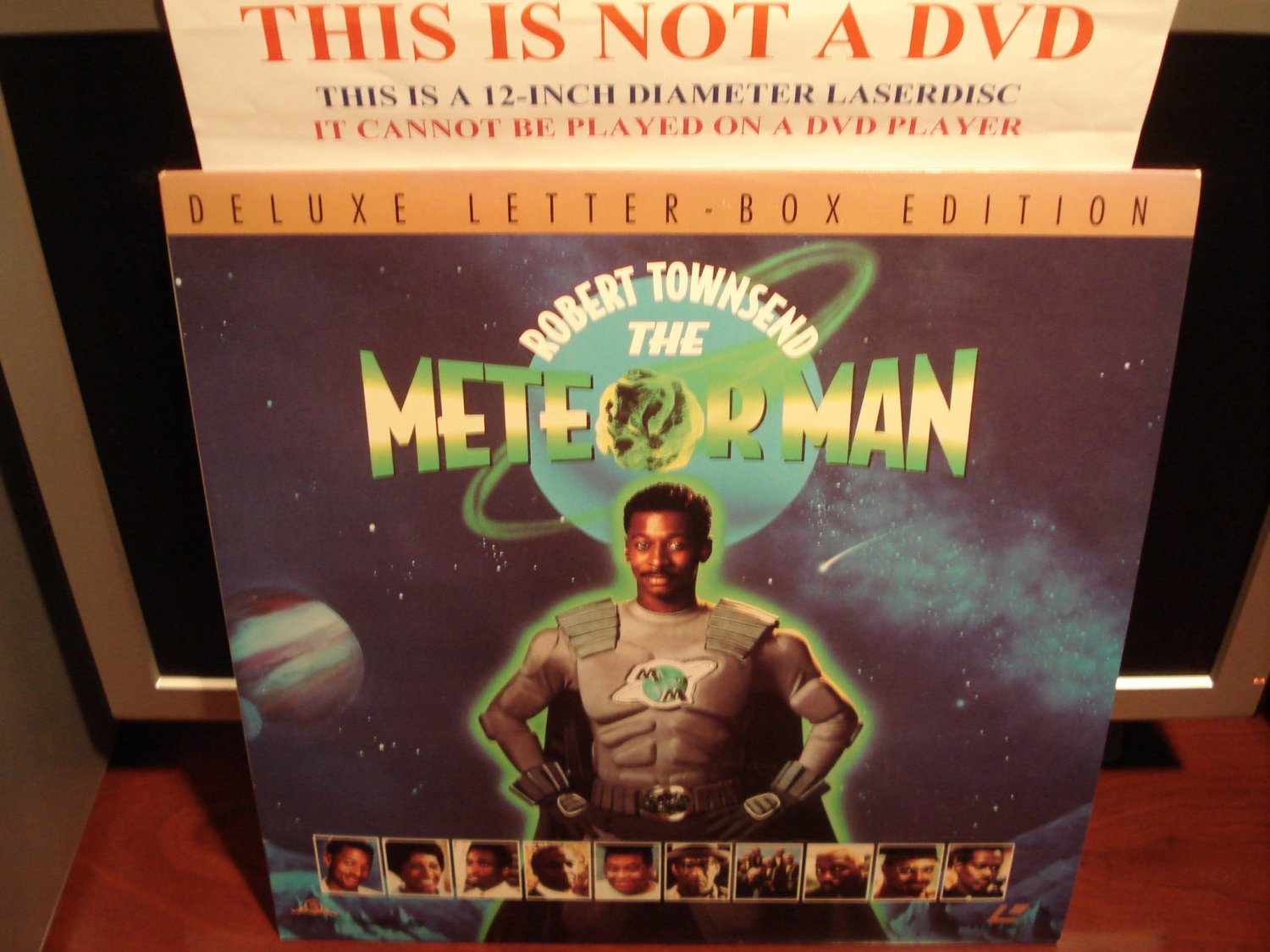 Laserdisc The Meteor Man 1993 Bill Cosby Lot 1 Dlx Ltbx