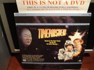 Laserdisc TIMEMASTER (TIME MASTER) 1995 Noriyuki Pat Morita Rare No-DVD Sci-Fi LD Movie [42687]