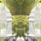 Bulk LOT OF 12 - Large White Moroccan Lantern