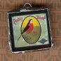 Glass Charm Antique Bird Packing Label