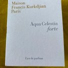 Maison Francis Kurkdjian Paris Aqua Celestia Forte   Eau de parfum 2ml, 0.06 oz