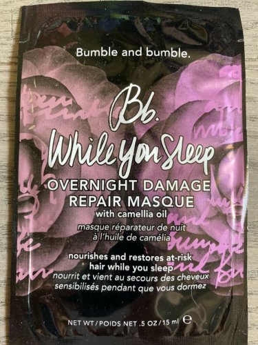 Bumble and Bumble  While you sleep overnight  Masque    15ml  Sealed