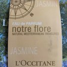 L'OCCITANE Notre Flore JASMINE Eau de Parfum 5 Samples L'OCCITANE Notre Flore JASMINE Eau de Parfum 5 Samples