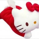 Hello Kitty Head-shape Kleenex Tissue Box Cover Plush Sanrio NWT