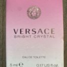 Versace Bright Crystal Eau DE Toilette   0.17 oz NIB
