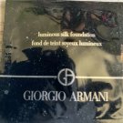 Giorgio Armani Luminous Silk Foundation Sample    0.03oz