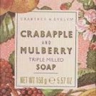 Crabtree Evelyn  Crabapple and Mulberry Triple Milled Soap 5.57 oz NIB