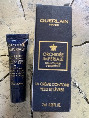 Guerlain The Eye  & Lip Contour Cream .06 oz , 2ml  NIB