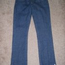 WOMENS SILVER DENIM BLUE JEANS SZ 28 X 32