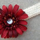 Red Daisy & Headband