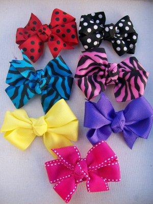 Seven Assorted Basic Bows