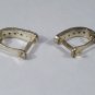 Vintage Silver Diamont Earrings