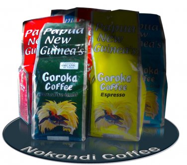 Associated Goroka Coffee - Gift Pack (8x250g NET)