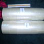12 ROLLS CLEAR PACKING TAPE 2" x 55 YARDS.