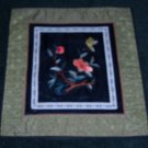 Square Tapestry with butterfly & flowers   *** FREE SHIPPING ***
