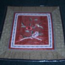 Square Tapestry with  flowers   *** FREE SHIPPING ***